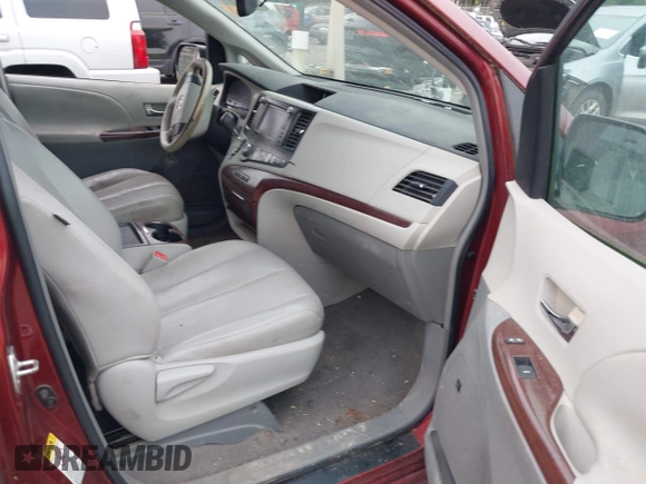 2011 Toyota Sienna XLE AAS with VIN 5TDYK3DC0BS093590, listed as a IAAI auction lot 42714201 with 155,699 mi miles and . Bid and sale history available at DreamBid. Image 5.
