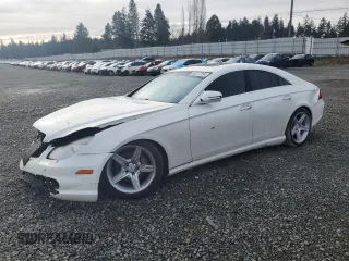 2009 Mercedes-Benz CLS-Class 5.5L with VIN WDDDJ72X89A147651, listed as a Copart auction lot 86917754 with 90,547 mi miles and Salvage Title. Bid and sale history available at carsss.com. Image 1.