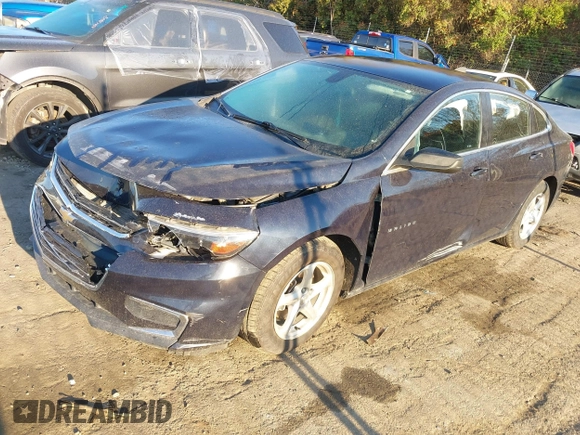 2017 Chevrolet Malibu LS with VIN 1G1ZB5ST4HF116258, listed as a IAAI auction lot 41891669 with 95,109 mi miles and . Bid and sale history available at DreamBid. Image 19.