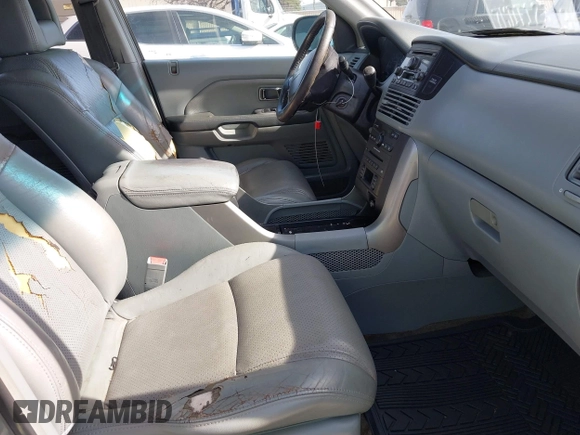 2005 Honda Pilot EX-L z VIN 2HKYF18585H537345, wystawiony jako IAAI lot #41645276 z przebiegiem 140 561 mil mil oraz . Historia ofert i sprzedaży dostępna na DreamBid. Obrazek 5.