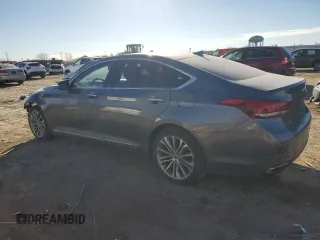 2015 Hyundai Genesis 3.8L with VIN KMHGN4JE0FU027942, listed as a Copart auction lot 89259345 with 120,717 mi miles and Salvage Title. Bid and sale history available at carsss.com. Image 2.