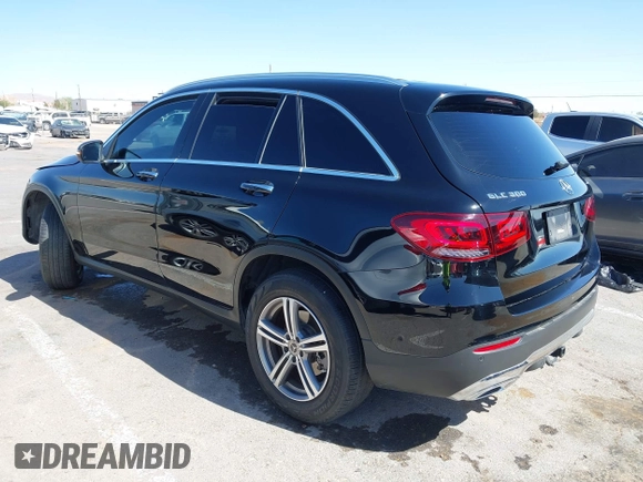 2021 Mercedes-Benz GLC 300 with VIN W1N0G8EBXMF984449, listed as a IAAI auction lot 42078933 with 35,857 mi miles and . Bid and sale history available at DreamBid. Image 3.