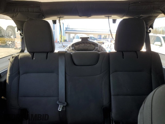 2020 Jeep Wrangler Unlimited Willys with VIN 1C4HJXDN4LW169762, listed as a Copart auction lot 48365065 with 34,823 mi miles and Salvage title. Bid and sale history available at DreamBid. Image 10.