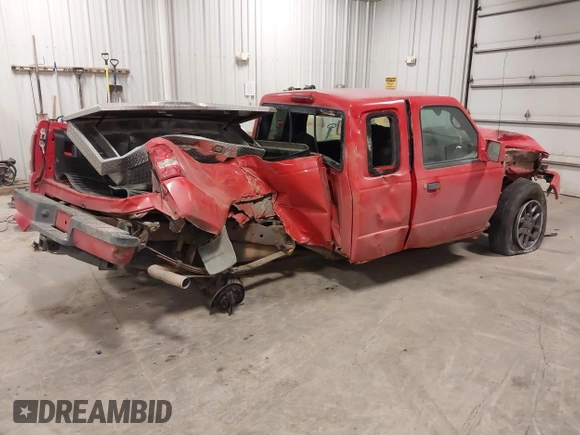 2009 Ford Ranger XLT with VIN 1FTZR45E99PA44317, listed as a IAAI auction lot 41368749 with 227,530 mi miles. Bid and sale history available at carsss.com. Image 4.