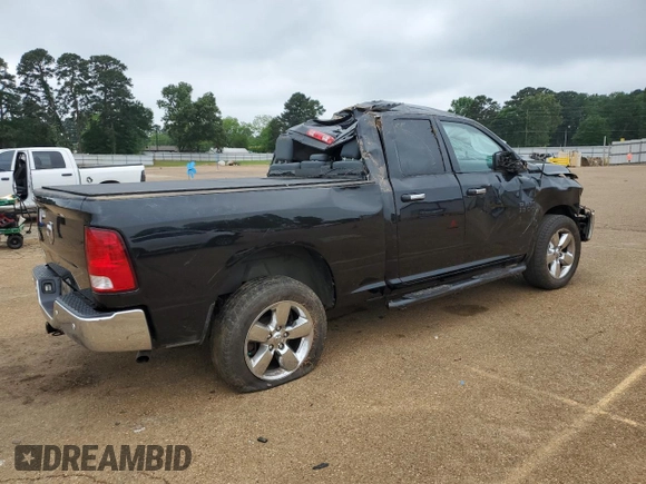 2018 Ram 1500 Big Horn with VIN 1C6RR7GG8JS310712, listed as a Copart auction lot 54165265 with 129,619 mi miles and Salvage title. Bid and sale history available at DreamBid. Image 3.