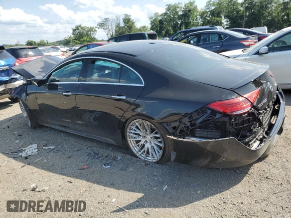 2019 Mercedes-Benz CLS with VIN WDD2J5KB1KA039491, listed as a Copart auction lot 61941453 with 25,291 mi miles. Bid and sale history available at carsss.com. Image 2.