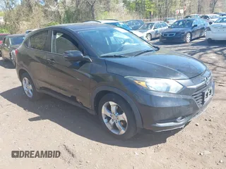 2016 Honda HR-V EX with VIN 3CZRU6H54GM738609, listed as a IAAI auction lot 42115898 with 95,614 mi miles. Bid and sale history available at carsss.com. Image 1.