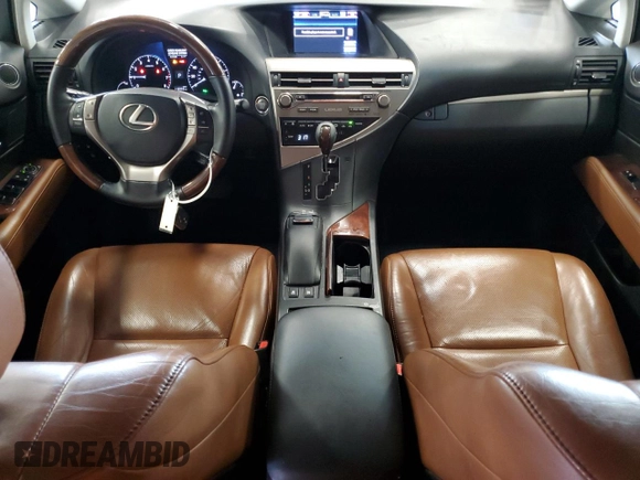 2015 Lexus RX 350 with VIN 2T2BK1BAXFC336070, listed as a Copart auction lot 53884185 with 118,069 mi miles and Salvage Title. Bid and sale history available at DreamBid. Image 8.