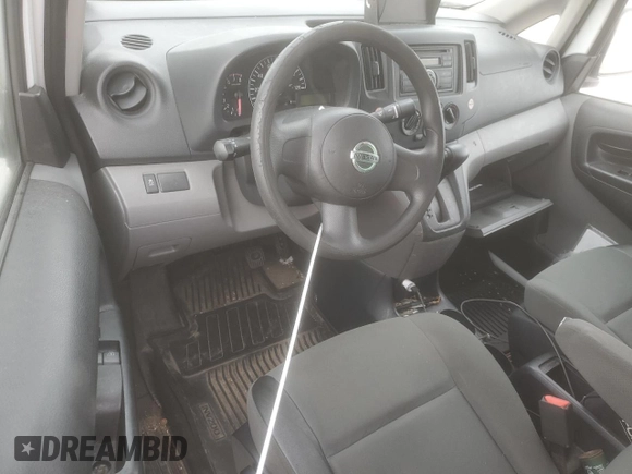 2016 Nissan NV200 S with VIN 3N6CM0KN7GK693160, listed as a Copart auction lot 50828395 with 124,742 mi miles and Salvage Title. Bid and sale history available at carsss.com. Image 8.