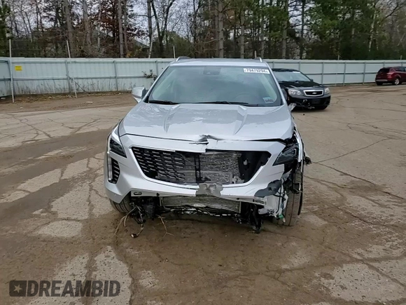 2022 Cadillac XT4 AWD Premium Luxury with VIN 1GYFZDR4XNF106645, listed as a Copart auction lot 79479294 with 37,068 mi miles and Salvage Title. Bid and sale history available at carsss.com. Image 12.