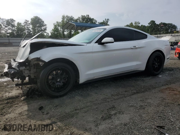 2015 Ford Mustang V6 with VIN 1FA6P8AM2F5358062, listed as a Copart auction lot 60034595 with 128,750 mi miles and Salvage title. Bid and sale history available at DreamBid. Image 1.