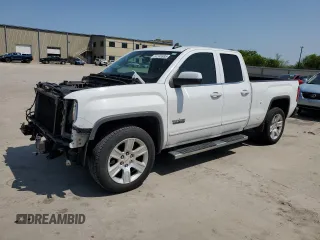 2015 GMC Sierra 1500 SLE z VIN 1GTR1UEC1FZ372496, wystawiony jako Copart lot #51245995 z przebiegiem 153 592 mil mil oraz Szkoda całkowita • Salvage title. Historia ofert i sprzedaży dostępna na DreamBid. Obrazek 1.