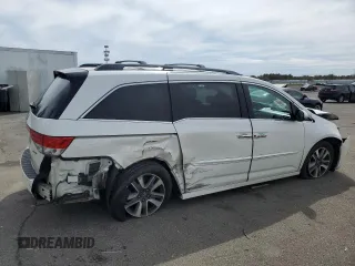 2016 Honda Odyssey Touring Elite with VIN 5FNRL5H93GB007504, listed as a Copart auction lot 51522735 with Not Provided miles and Salvage Title. Bid and sale history available at carsss.com. Image 3.