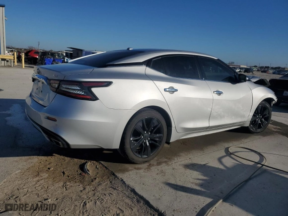 2021 Nissan Maxima SV with VIN 1N4AA6CV2MC504085, listed as a Copart auction lot 42982615 with 78,035 mi miles and Salvage Title. Bid and sale history available at carsss.com. Image 3.