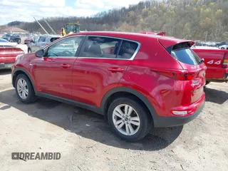 2017 Kia Sportage LX with VIN KNDPMCAC4H7229930, listed as a IAAI auction lot 42011160 with 96,082 mi miles and . Bid and sale history available at carsss.com. Image 3.