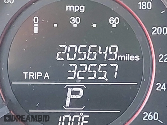 2016 Honda Accord Sport with VIN 1HGCR2F59GA154035, listed as a IAAI auction lot 42714171 with 205,649 mi miles and . Bid and sale history available at DreamBid. Image 15.