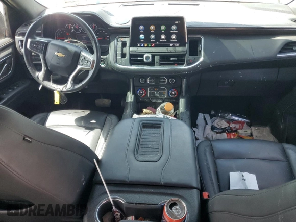 2021 Chevrolet Suburban LT with VIN 1GNSCCKD2MR469892, listed as a Copart auction lot 53993195 with 78,685 mi miles and Salvage title. Bid and sale history available at DreamBid. Image 8.
