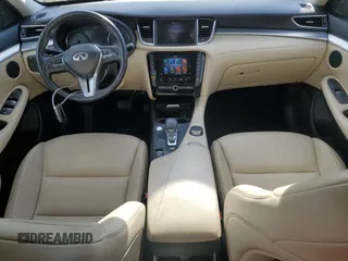 2021 Infiniti QX50 Luxe with VIN 3PCAJ5BB2MF108558, listed as a Copart auction lot 46426985 with 43,962 mi miles and Salvage Title. Bid and sale history available at DreamBid. Image 8.