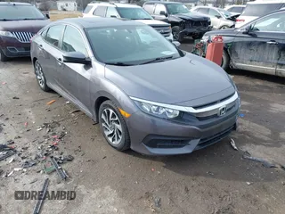 2018 Honda Civic Sedan EX with VIN 19XFC2F78JE005182, listed as a IAAI auction lot 41694161 with 101,158 mi miles. Bid and sale history available at carsss.com. Image 1.
