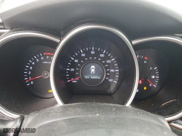 2015 Kia Optima LX with VIN 5XXGM4A73FG463117, listed as a Copart auction lot 45537405 with 168,443 mi miles and Salvage Title. Bid and sale history available at carsss.com. Image 9.