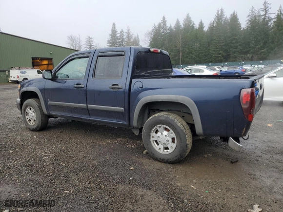 2008 Chevrolet Colorado LT w/2LT with VIN 1GCDT13E888156239, listed as a Copart auction lot 88539285 with 127,992 mi miles and Salvage Title. Bid and sale history available at carsss.com. Image 2.