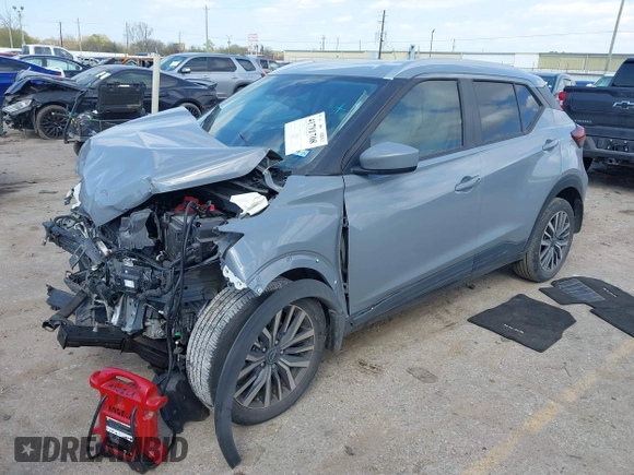 2024 Nissan Kicks SV with VIN 3N1CP5CV1RL529487, listed as a IAAI auction lot 41791708 with 19,416 mi miles. Bid and sale history available at carsss.com. Image 17.