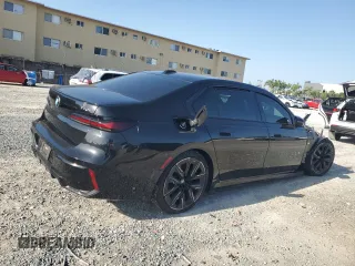 2023 BMW 7 Series 740i с VIN WBA23EH09PCM61561, выставлен на аукционе Copart как лот 51762815 с пробегом 50 526 миль миль и На запчасти • Non repairable. История ставок и продаж доступна на DreamBid. Изображение 3.
