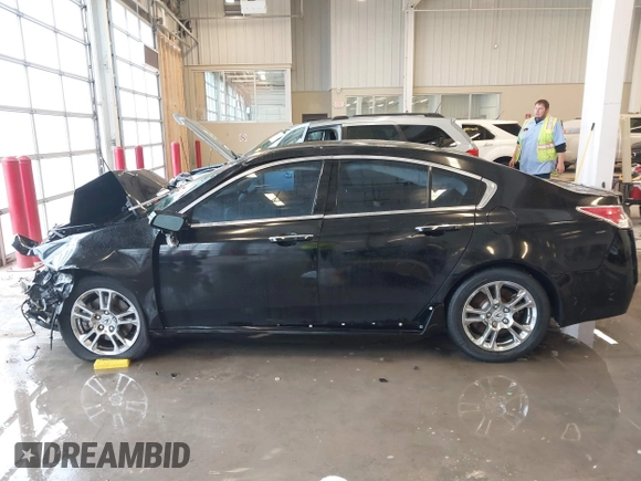 2009 Acura TL Tech with VIN 19UUA86549A010863, listed as a IAAI auction lot 41001252 with 186,441 mi miles. Bid and sale history available at carsss.com. Image 14.
