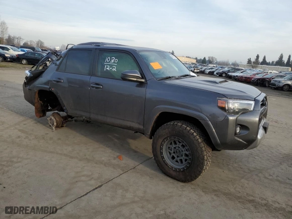 2023 Toyota 4Runner TRD Off Road with VIN JTEPU5JRXP6206068, listed as a Copart auction lot 84187554 with 26,548 mi miles and Salvage Title. Bid and sale history available at carsss.com. Image 4.