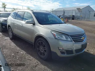 2015 Chevrolet Traverse LT with VIN 1GNKVGKD6FJ218604, listed as a IAAI auction lot 42142500 with 181,653 mi miles and . Bid and sale history available at DreamBid. Image 1.