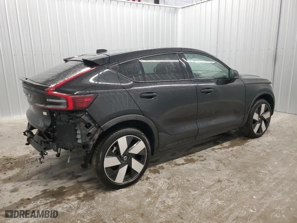 2023 Volvo C40 Recharge Pure Electric Ultimate with VIN YV4ED3GM9P2063386, listed as a Copart auction lot 72123244 with 17,270 mi miles and Salvage Title. Bid and sale history available at carsss.com. Image 3.