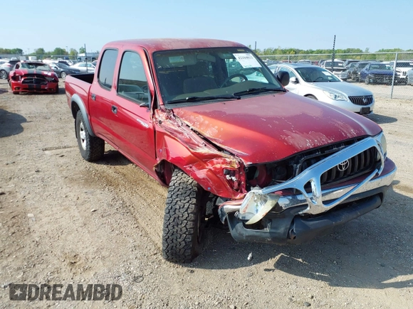 2004 Toyota Tacoma PreRunner z VIN 5TEGN92N94Z439622, wystawiony jako IAAI lot #42104813 z przebiegiem 343 675 mil mil oraz . Historia ofert i sprzedaży dostępna na DreamBid. Obrazek 1.