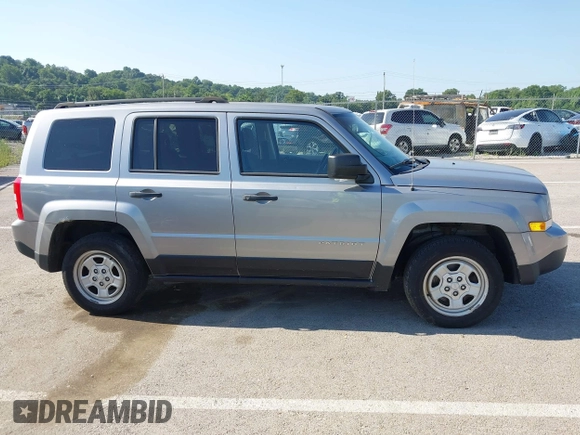 2017 Jeep Patriot Sport with VIN 1C4NJRBB9HD194764, listed as a IAAI auction lot 42771504 with 143,404 mi miles and . Bid and sale history available at DreamBid. Image 13.
