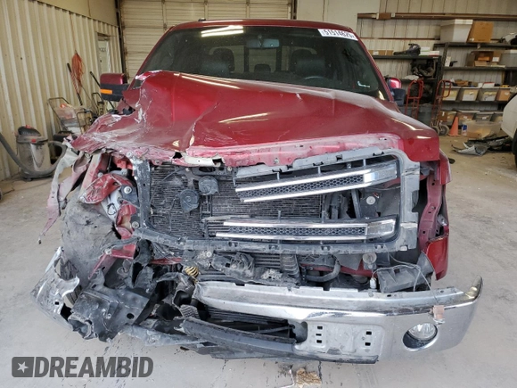 2014 Ford F-150 XL with VIN 1FTFW1CT5EKF19402, listed as a Copart auction lot 51514625 with 151,399 mi miles and Salvage Title. Bid and sale history available at carsss.com. Image 5.