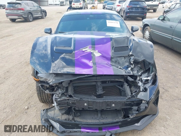 2022 Ford Mustang EcoBoost with VIN 1FA6P8TH4N5136069, listed as a IAAI auction lot 41897170 with 42,217 mi miles and . Bid and sale history available at DreamBid. Image 6.