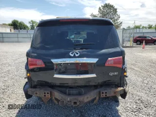 2014 Infiniti QX80 with VIN JN8AZ2NE6E9064366, listed as a Copart auction lot 62819525 with 137,817 mi miles and Salvage title. Bid and sale history available at DreamBid. Image 6.