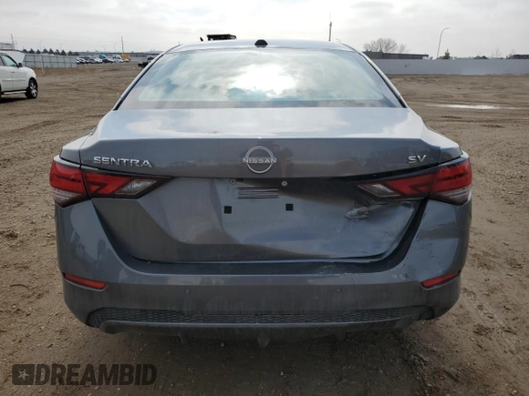 2024 Nissan Sentra SV with VIN 3N1AB8CV7RY270837, listed as a Copart auction lot 51293725 with 18,937 mi miles and Salvage Title. Bid and sale history available at DreamBid. Image 6.
