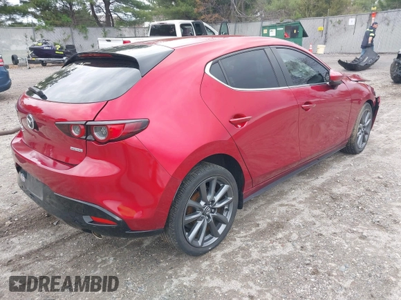 2020 Mazda 3 with VIN JM1BPBLM0L1158190, listed as a IAAI auction lot 42043635 with 68,017 mi miles and . Bid and sale history available at DreamBid. Image 4.