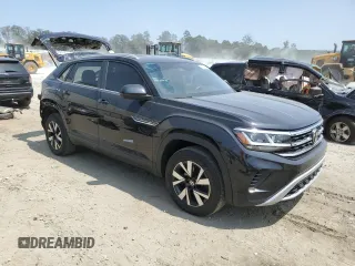 2023 Volkswagen Atlas SE z VIN 1V2LC2CA7PC225270, wystawiony jako Copart lot #67971784 z przebiegiem 21 963 mil mil oraz Szkoda całkowita • Salvage title. Historia ofert i sprzedaży dostępna na DreamBid. Obrazek 4.