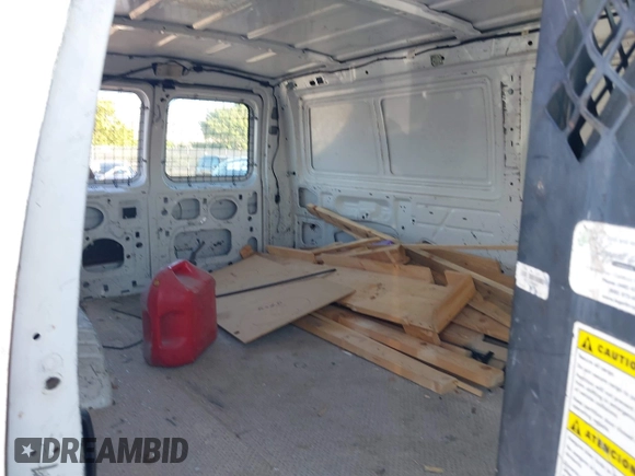 2008 Ford Econoline Cargo Commercial with VIN 1FTNE24W58DA25286, listed as a IAAI auction lot 41443439 with 316,959 mi miles and . Bid and sale history available at carsss.com. Image 8.