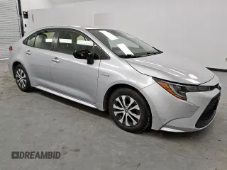 2021 Toyota Corolla Hybrid LE with VIN JTDEAMDE4MJ009929, listed as a Copart auction lot 59626985 with 91,817 mi miles and Clean title. Bid and sale history available at DreamBid. Image 4.