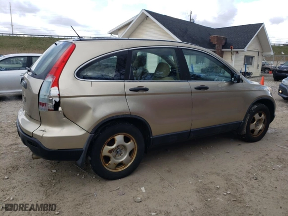 2007 Honda CR-V LX with VIN JHLRE48357C012185, listed as a Copart auction lot 52933845 with 188,545 mi miles and Clean Title. Bid and sale history available at carsss.com. Image 3.