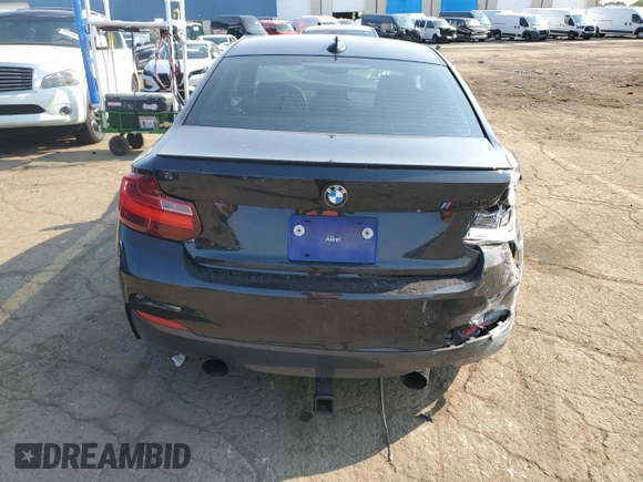 2017 BMW 2 Series M240i xDrive with VIN WBA2G3C3XH7A25521, listed as a Copart auction lot 71073604 with 0 mi miles and Clean Title. Bid and sale history available at carsss.com. Image 6.