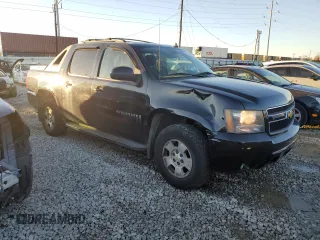 2009 Chevrolet Avalanche with VIN 3GNFK22399G102498, listed as a Copart auction lot 80500444 with 172,807 mi miles and Clean Title. Bid and sale history available at DreamBid. Image 4.