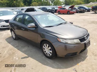2010 Kia Forte EX with VIN KNAFU4A28A5837716, listed as a Copart auction lot 64754594 with 281,051 mi miles and Salvage Title. Bid and sale history available at carsss.com. Image 4.