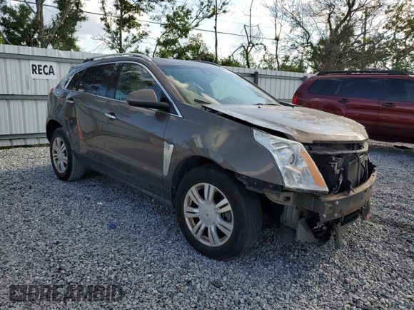 2016 Cadillac SRX Luxury Collection with VIN 3GYFNBE31GS523177, listed as a Copart auction lot 53928775 with Not Provided miles and Clean Title. Bid and sale history available at carsss.com. Image 4.