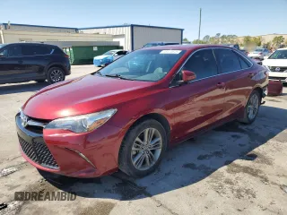 2016 Toyota Camry XLE with VIN 4T1BF1FKXGU601372, listed as a Copart auction lot 48570645 with 49,612 mi miles and Salvage Title. Bid and sale history available at carsss.com. Image 1.