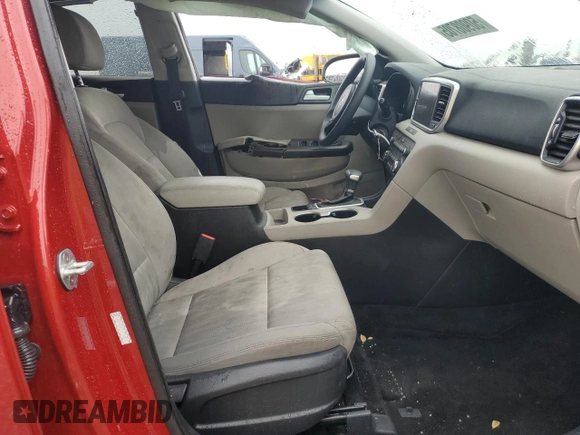 2020 Kia Sportage LX with VIN KNDPM3AC7L7744512, listed as a Copart auction lot 50908705 with 53,139 mi miles and Salvage Title. Bid and sale history available at carsss.com. Image 7.