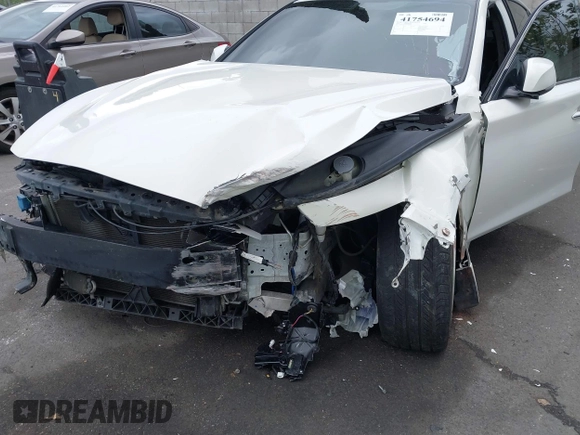 2015 Infiniti Q50 Premium with VIN JN1BV7AP1FM348389, listed as a IAAI auction lot 41754694 with 60,618 mi miles and . Bid and sale history available at DreamBid. Image 6.