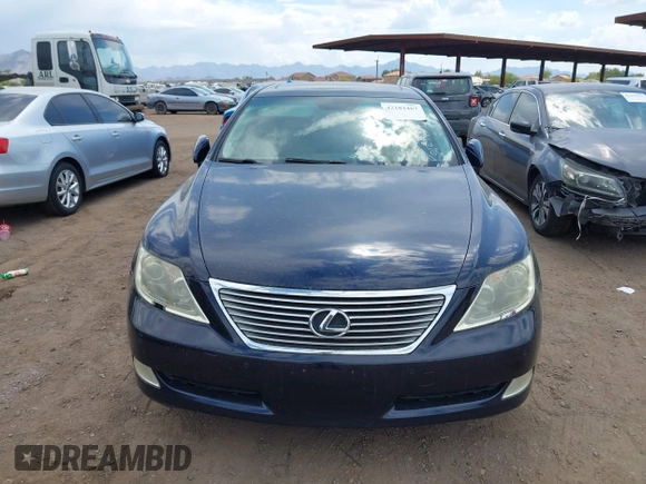 2007 Lexus LS 460 L with VIN JTHGL46F075012993, listed as a IAAI auction lot 42182467 with 115,180 mi miles and . Bid and sale history available at DreamBid. Image 6.